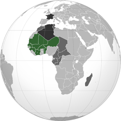 French West Africa location