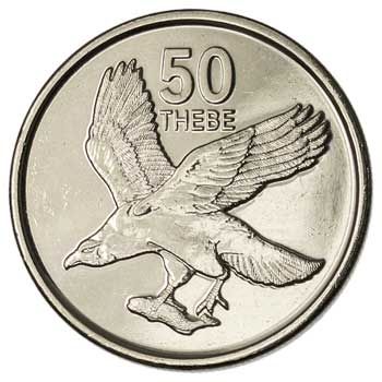 Botswana 50-THEBE (KM34)
