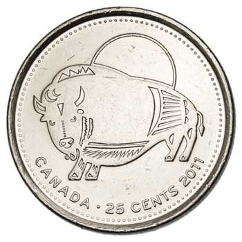 Canada 25-CENTS (KM1168)