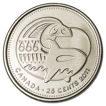 Canada 25-CENTS (KM1170)