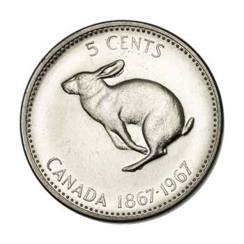 Canada 5-CENTS (KM66)