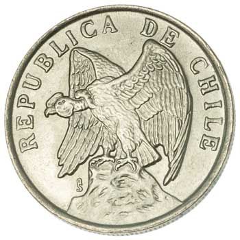 Chile 50-CENTAVOS (KM206)
