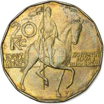 Czech Republic 20-KORUN (KM5)