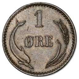 Denmark 1-ORE (KM792)