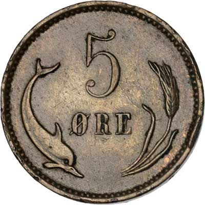 Denmark 5-ORE (KM794)
