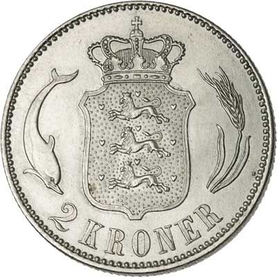 Denmark 2-KRONER (KM820)