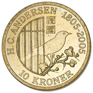 Denmark 10-KRONER (KM923)