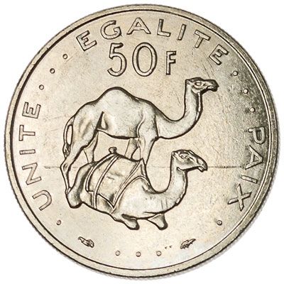 Djibouti 50-FRANCS (KM25)