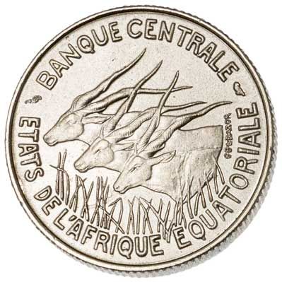 Equatorial African States 100-FRANCS (KM5)