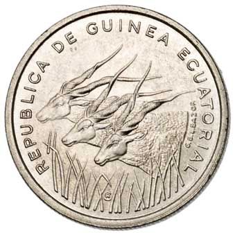 Equatorial Guinea 50-FRANCOS (KM64)