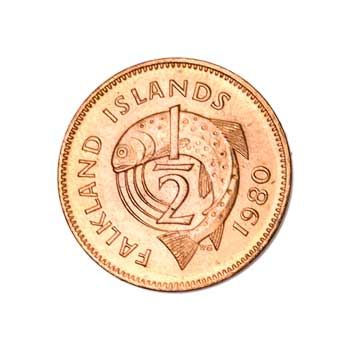 Falkland Islands ½-PENNY (KM1)