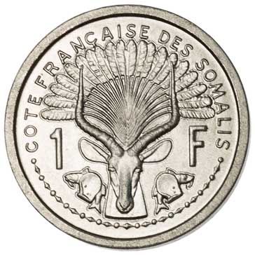 French Somaliland 1-FRANC (KM8)