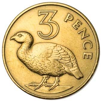 Gambia 3-PENCE (KM2)
