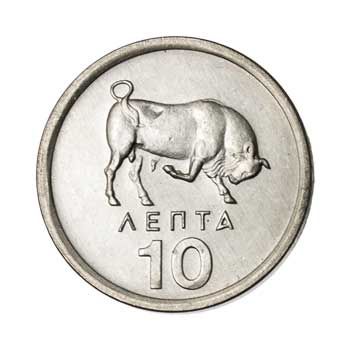 Greece 10-LEPTA (KM113)