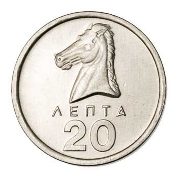 Greece 20-LEPTA (KM114)