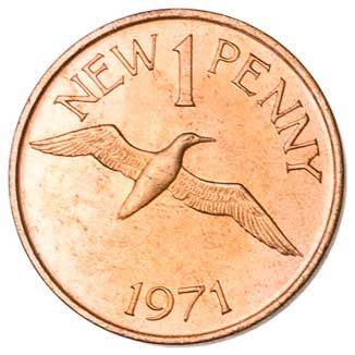 Guernsey 1-NEW PENNY (KM21)