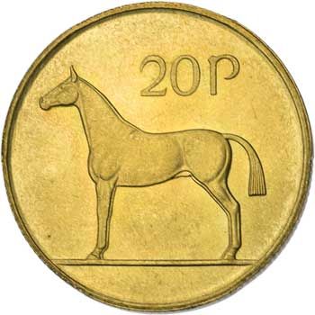 Ireland 20-PENCE (KM25)