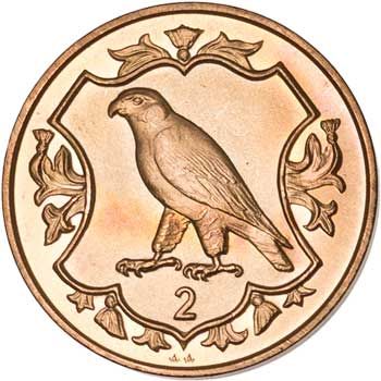 Isle of Man 2-PENCE (KM113)