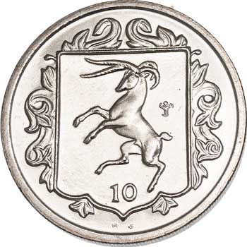 Isle of Man 10-PENCE (KM146)
