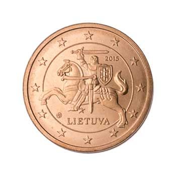 Lithuania 2-EURO CENT (KM206)