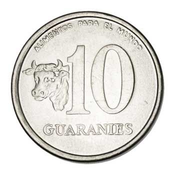 Paraguay 10-GUARANIES (KM167)
