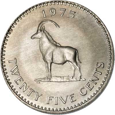 Rhodesia 25-CENTS (KM16)