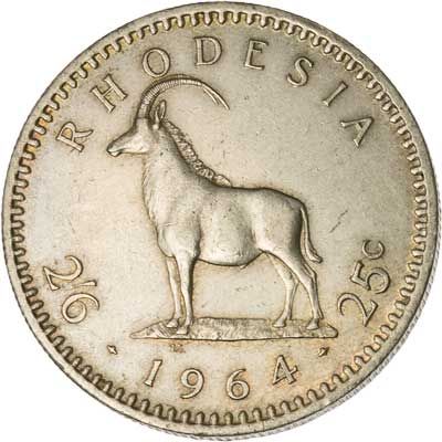 Rhodesia 2½-SHILLINGS (KM4)