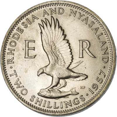 Rhodesia and Nyasaland 2-SHILLINGS (KM6)