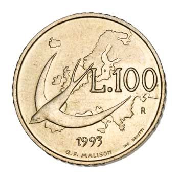 San Marino 100-LIRE (KM299)