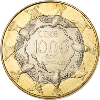 San Marino 1000-LIRE (KM430)
