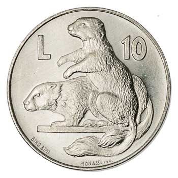San Marino 10-LIRE (KM43)