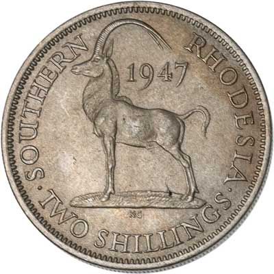 Southern Rhodesia 2-SHILLINGS (KM19b)