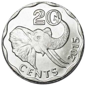 Swaziland 20-CENTS (KM-new)