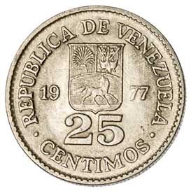 Venezuela 25-CENTIMOS (Y50)