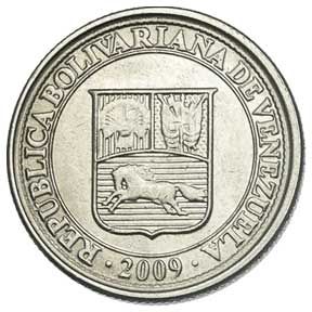 Venezuela 10-CENTIMOS (Y89)